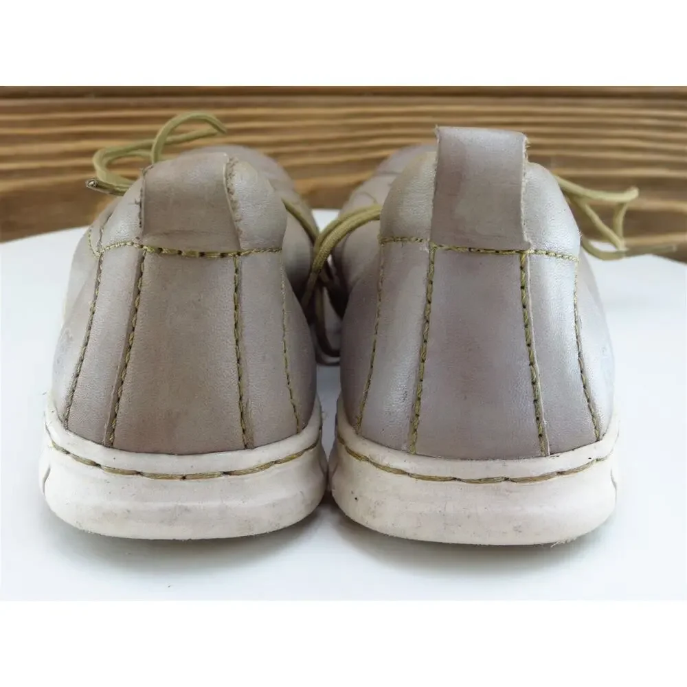 Born Size 7‎ Sneaker Brown Leather Medium Lace Up Women